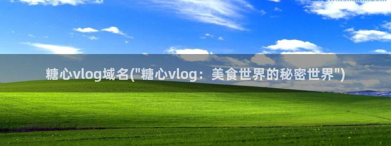 糖心vlog深夜企划：糖心vlog域名(\